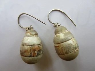 Ohrschmuck, Silber getrieben, Schmuckwerkstatt Elsteralarm