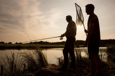 Angler im Seenland Oder-Spree