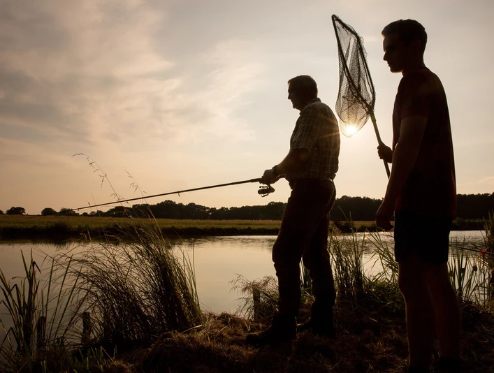Angler im Seenland Oder-Spree