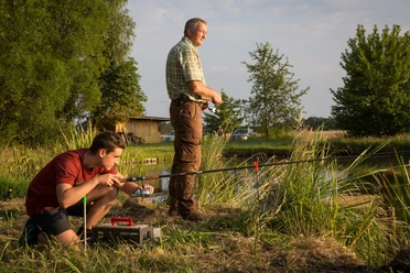 Angler im Seenland Oder-Spree