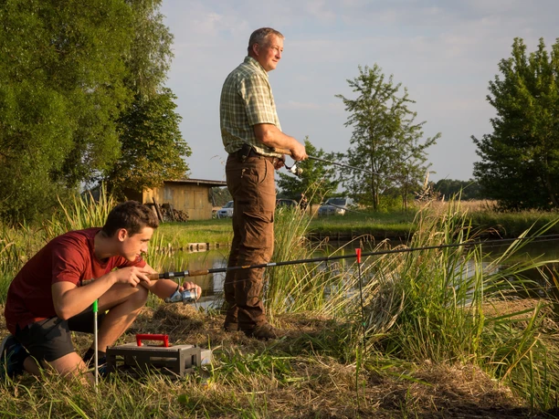 Angler im Seenland Oder-Spree