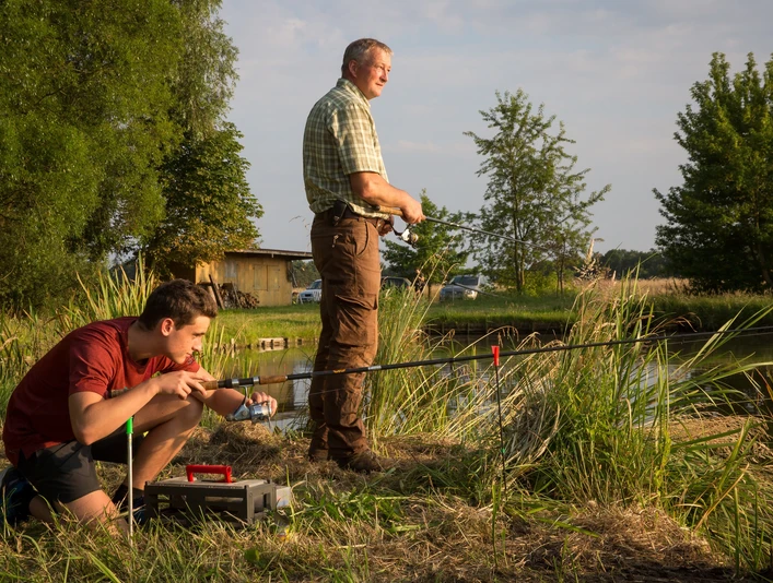 Angler im Seenland Oder-Spree