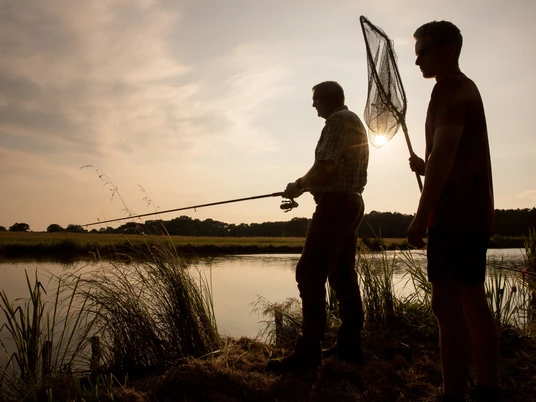 Angler im Seenland Oder-Spree