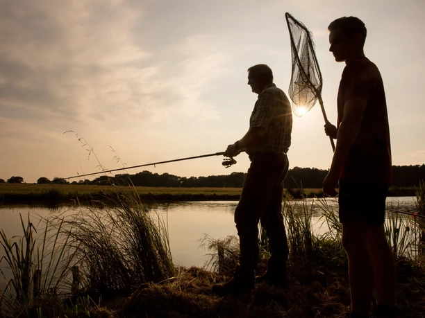Angler im Seenland Oder-Spree