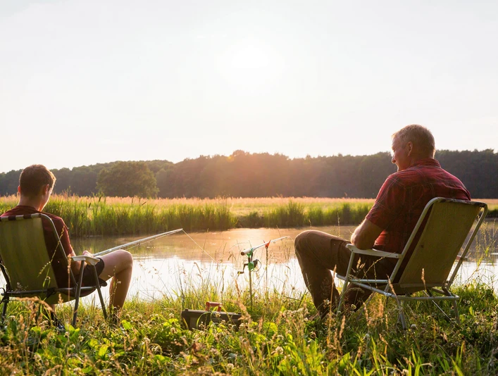 Angler im Seenland Oder-Spree