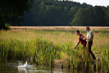 Angler im Seenland Oder-Spree