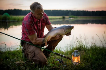 Angler im Seenland Oder-Spree