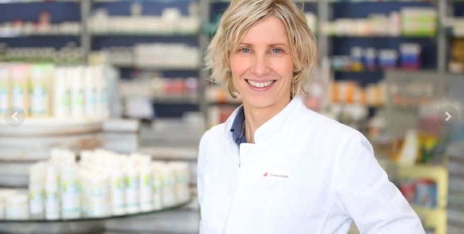 Theresia Apotheke, Apothekerin und Inhaberin Theresia Weigel