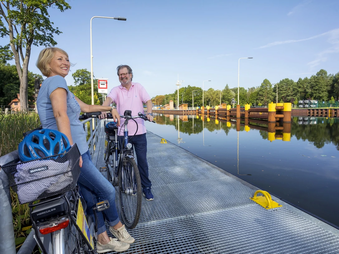 Schleuse im Seenland Oder-Spree