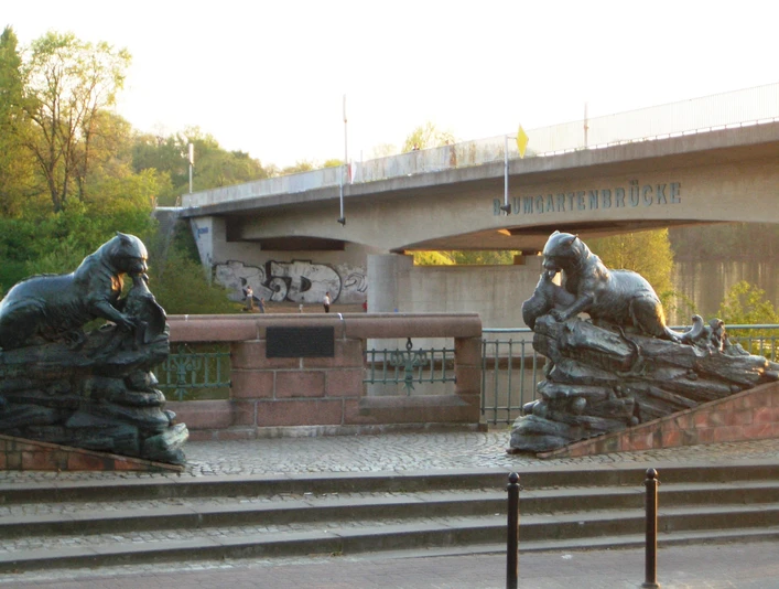 Baumgartenbrücke in Geltow