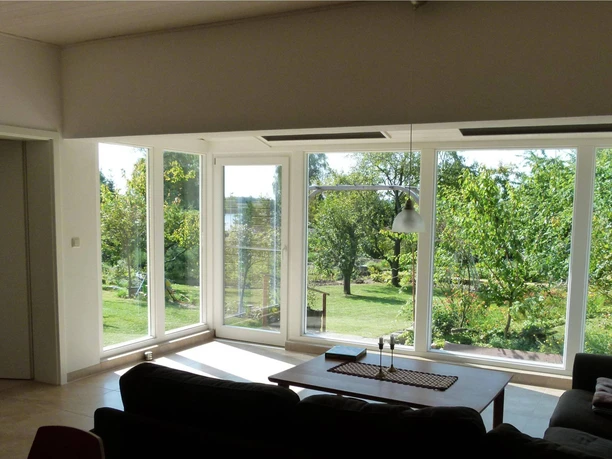 Foto: Ferienhäuser am Havelufer