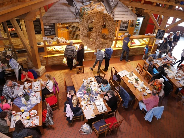 Frühstücken in der Scheunenküche