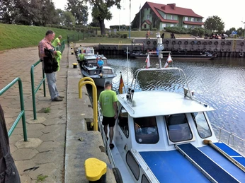 Anleger in Slubice, Foto Michael Reh