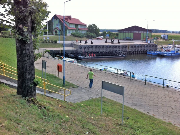 Anleger in Slubice, Foto Michael Reh