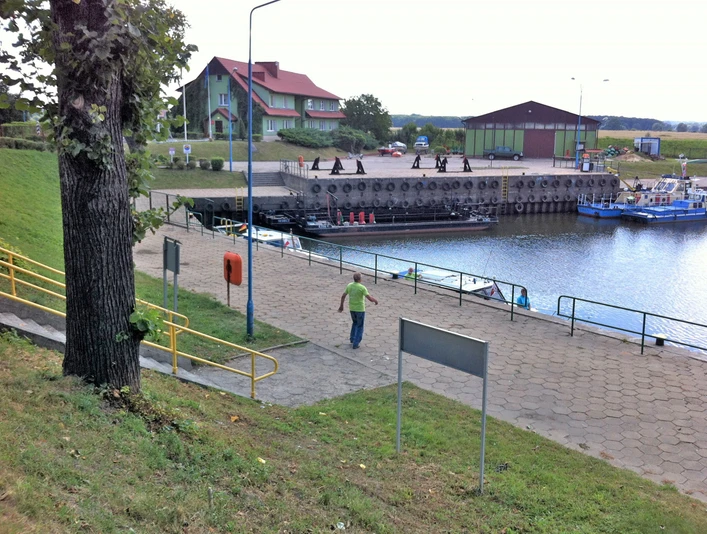 Anleger in Slubice, Foto Michael Reh