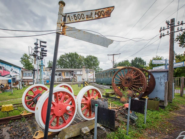 Eisenbahnmuseum in Letschin