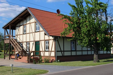 Oderbruchhütte in Neulewin Aussenansicht