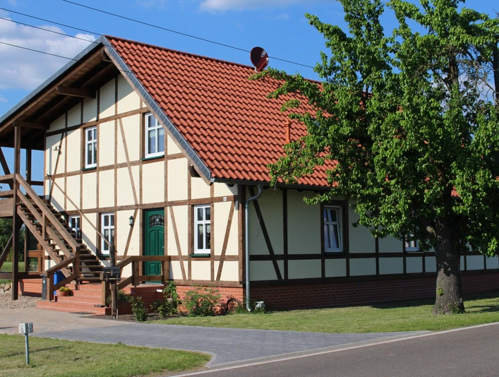Oderbruchhütte in Neulewin Aussenansicht