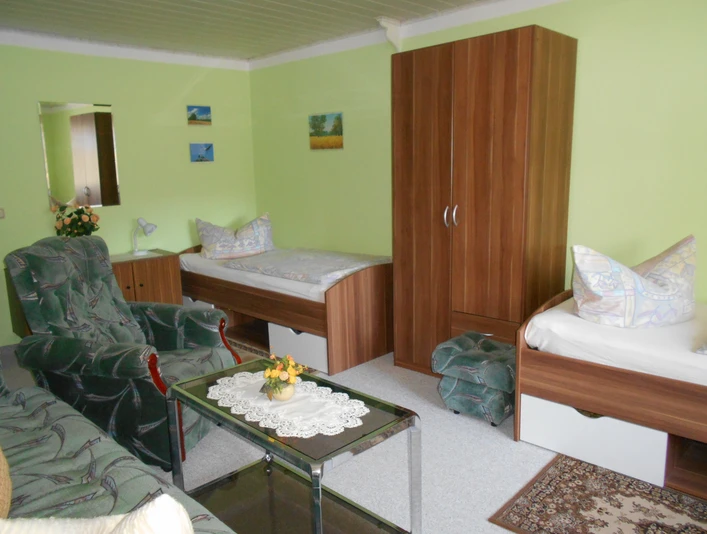 Ferienwohnung Hennig Letschin, Wohnbereich