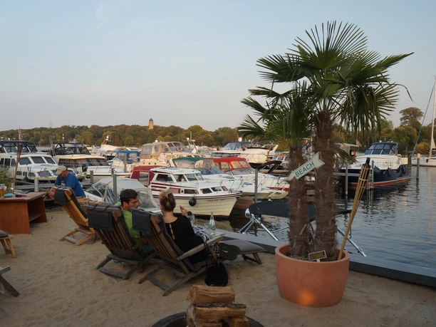 Restaurant "Capriole" in der "Marina am Tiefen See"