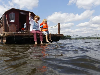 Weitblick auf dem Tiefen See