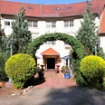 Der Eingangsbereich des "Hotel am Wald"
