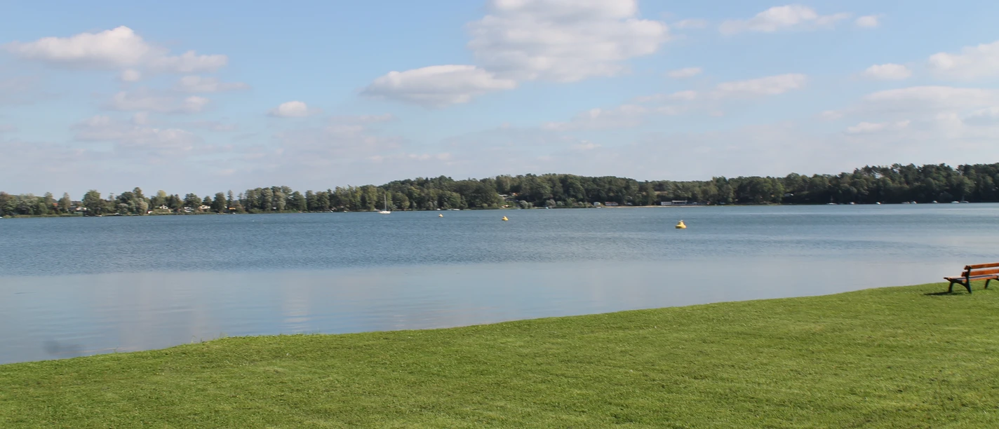 Die Badestelle am Leichhardt-Ufer ist 100 Meter entfernt