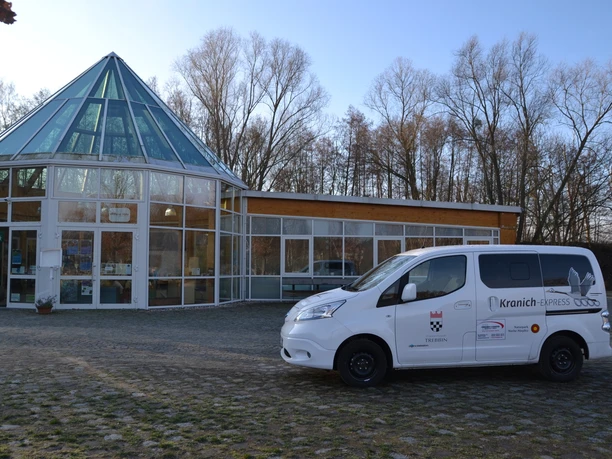 Kranich-Express am Naturparkzentrum