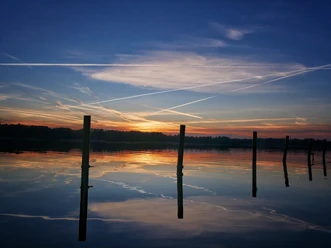 Dolgensee am Abend