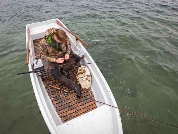 Angler im Seenland Oder-Spree
