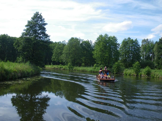 Huckleberrys Tour - Floßstation Schwielochsee