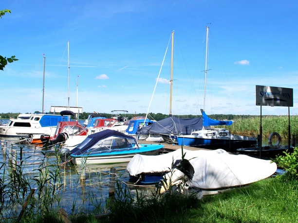 Sportbootliegestelle in Wendisch Rietz