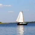 Segelboot auf dem Schwielowsee