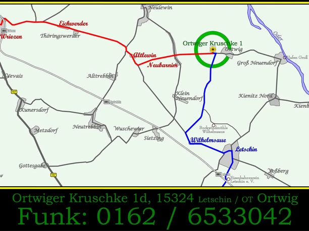Wegbeschreibung Antennen- & Signalausstellung