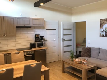 Modern und freundlich eingerichtet