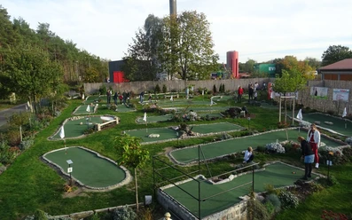 Minigolf Parcours für die ganze Familie