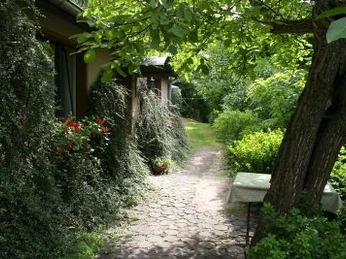 Garten der Pension Grewe