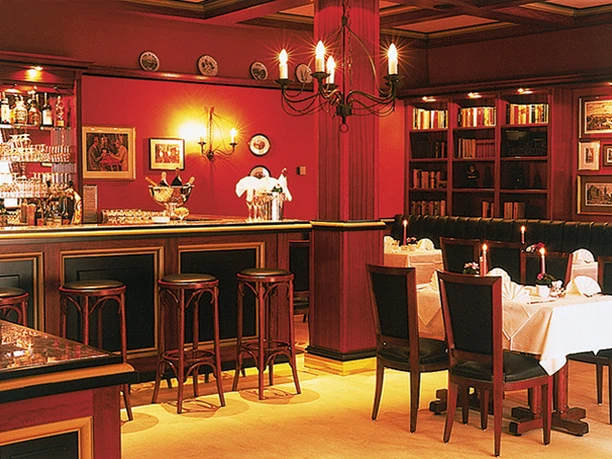 Bar im Restaurant Parduin