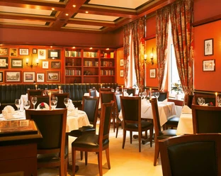 Blick in das Restaurant Parduin