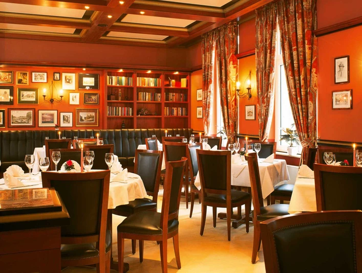 Blick in das Restaurant Parduin