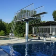 Sprungturm am Schwimmerbecken