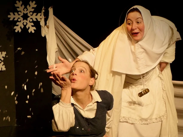 Szene aus Frau Holle