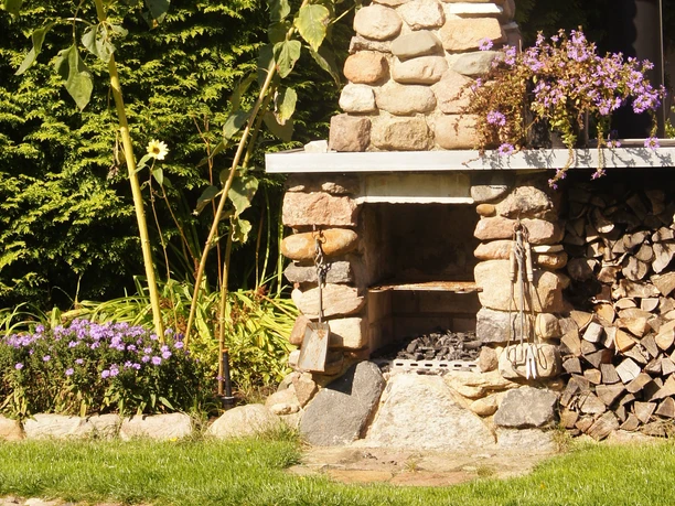 Grillplatz im Außenbereich