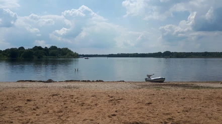 Strand am Wendseeufer in Plaue