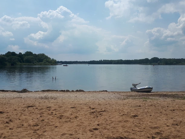 Strand am Wendseeufer in Plaue