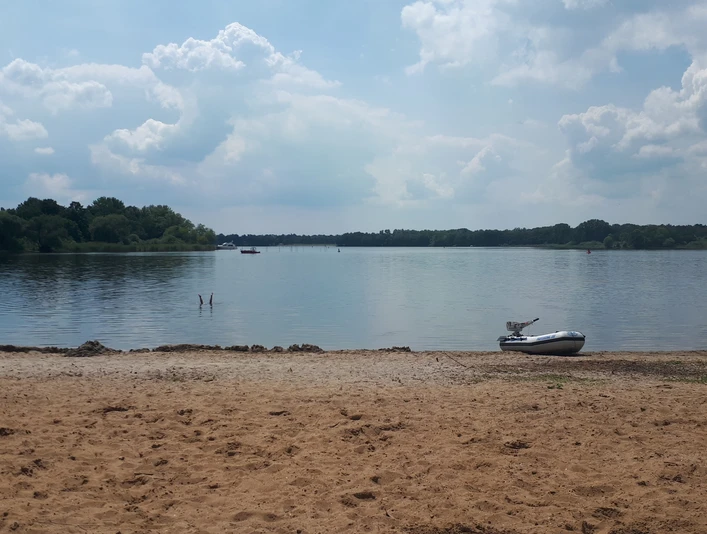 Strand am Wendseeufer in Plaue