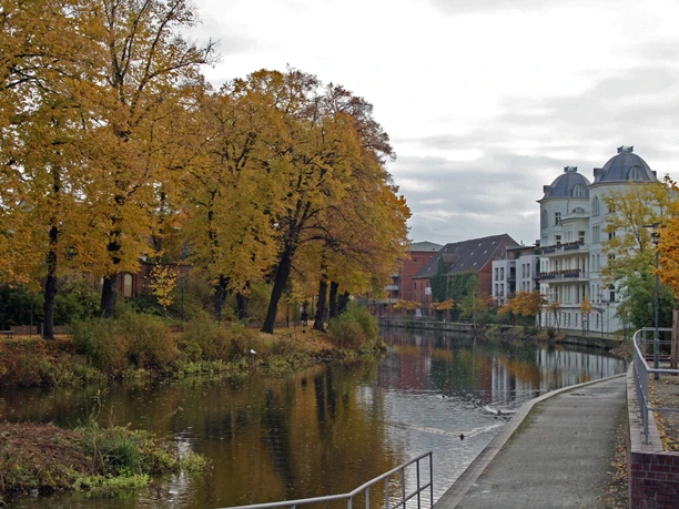 Sankt-Annen-Promenade im Herbst