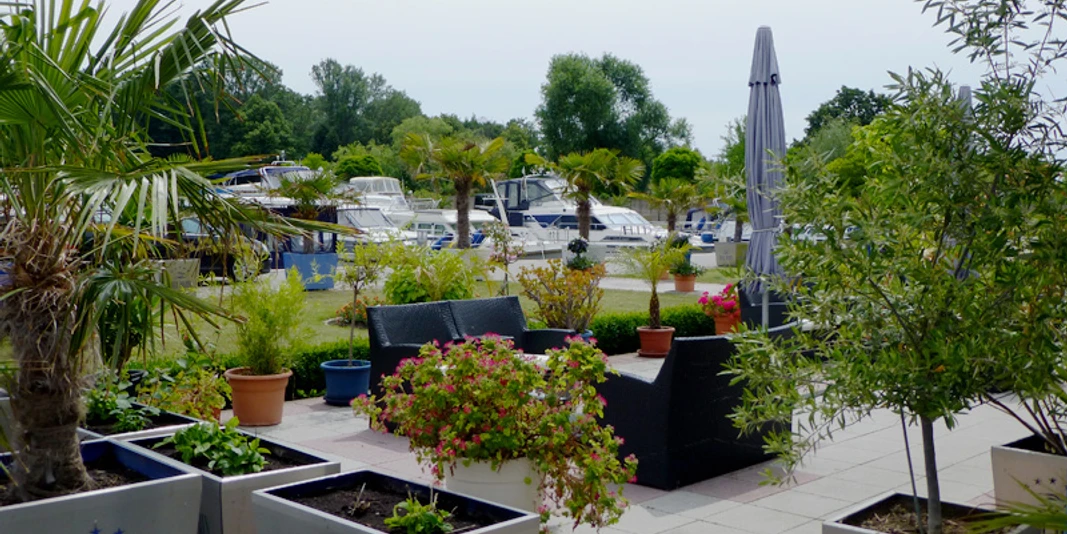 Terrasse - Restaurant Havel Marin