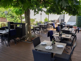 Terrasse vom Restaurant Due Fratelli