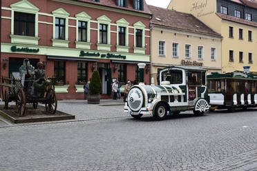Gasthaus zum Schmied und die Flämingbahn